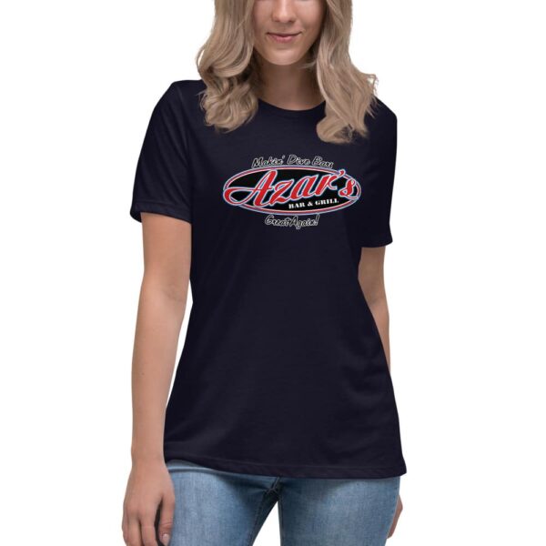 Azar’s Logo Women’s Relaxed T-Shirt | Azar's Sports Bar