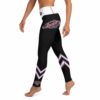 Azar's MDBGA Yoga Leggings - Hip/Ankle Logos w/Stripes - Image 3